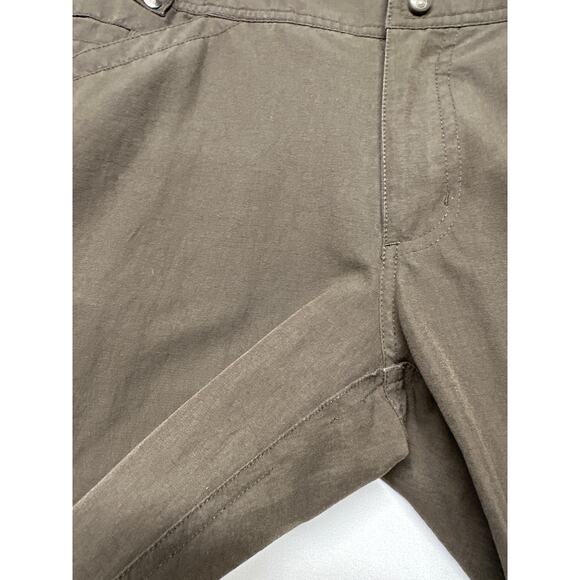 Isis Women's Trekking Roll-up Army Green Pants Sz 10 Cargo Utility Hiking - Picture 15 of 16